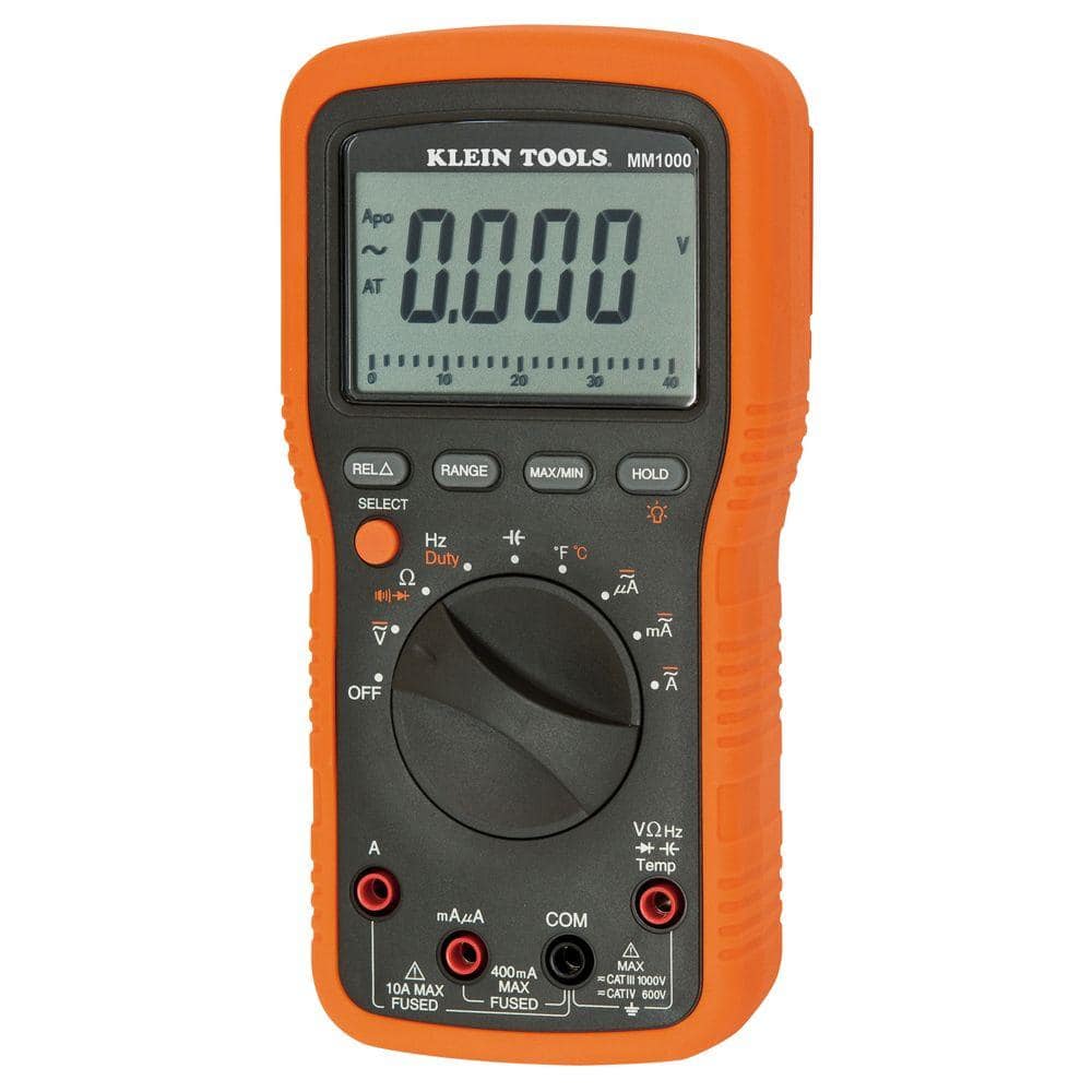 Klein Tools Digital Multi-Meter MM1000 - The Home Depot