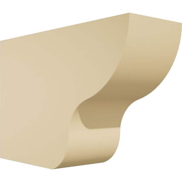 Ekena Millwork Standard Greensboro 4 in. W x 8 in. H x 12 in. D Signature Urethane Rafter Tail Outlooker