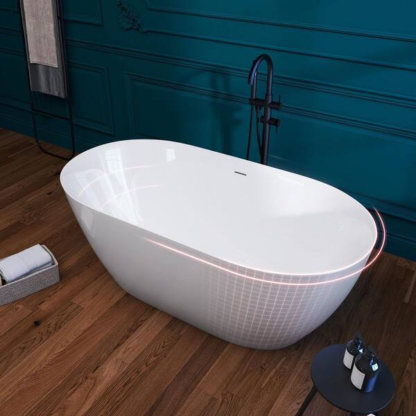 Bathtub tray, Fits Most Tubs,Acrylic, 30.87 x 6.81 Non-slip Grip