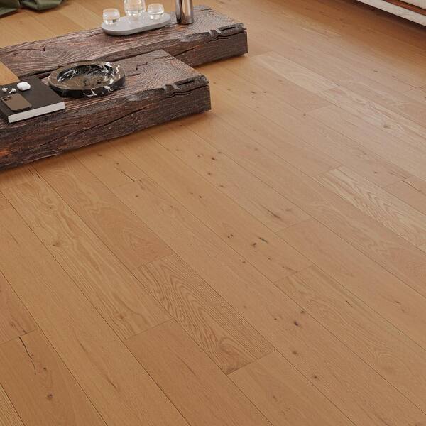 Selkirk Rolling Quincy 1/2 in. T x 7.5 in. W Tongue and Groove Wire Brushed Engineered Hardwood Flooring (31.09 sq.ft./case)