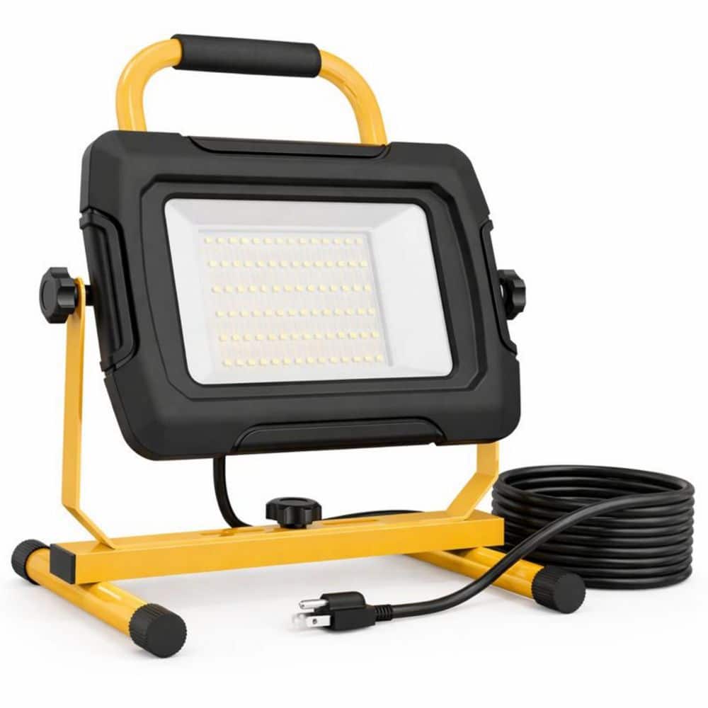 50W 5000Lumen Portable LED Work Light Waterproof Flood for Job Site Garage price history on PriceWatchPro