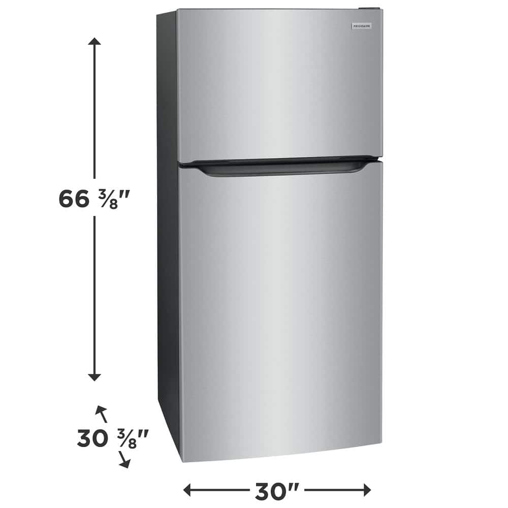 Frigidaire 18.3 Cu. Ft. Stainless Steel Top-Freezer Refrigerator