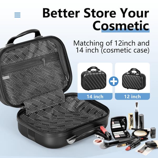 Luggage sets in discount store