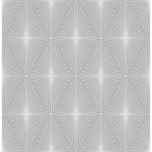 Starlight Grey Diamond Grey Wallpaper Sample