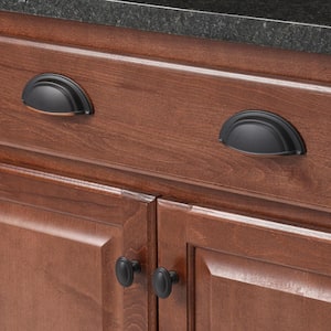 Symmetry 3 in. Center-to-Center Oil Rubbed Bronze Cup Pull