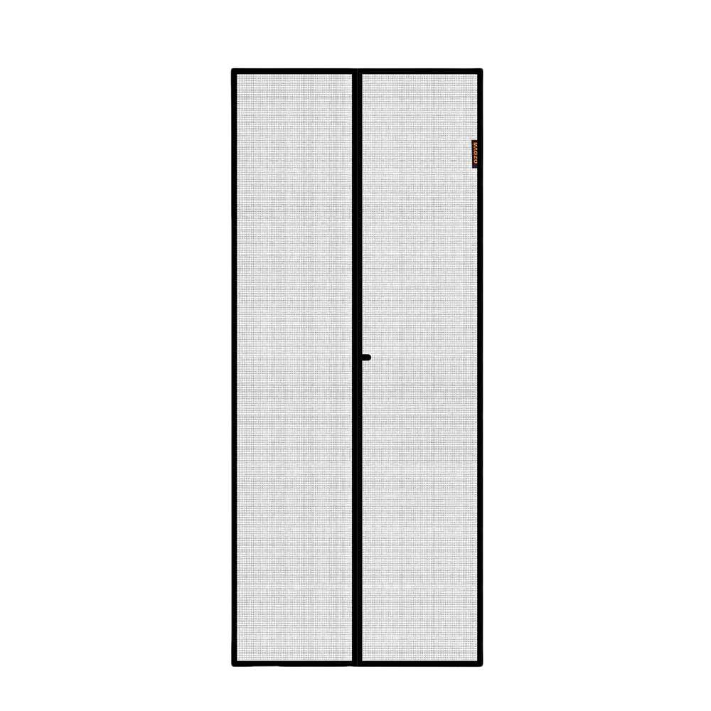 32 in. x 81 in. Gray Fiberglass Magnetic Screen Door Net for Patio Door and Front Door price history on PriceWatchPro