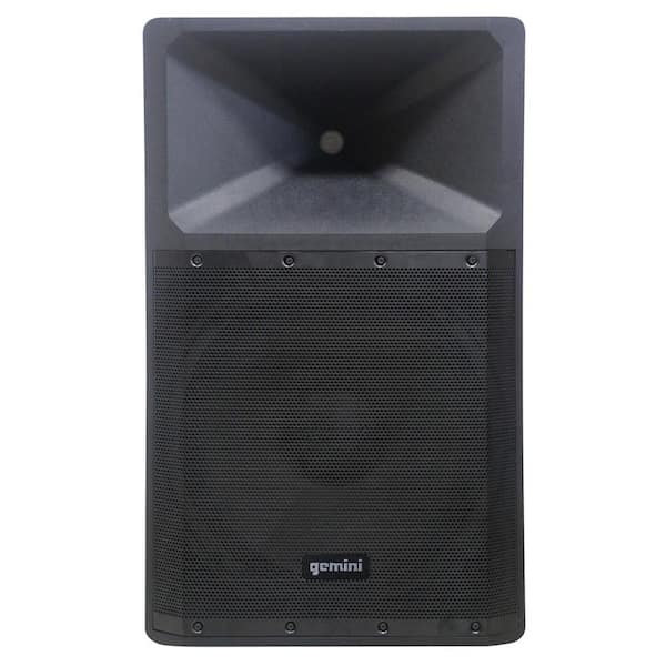 Gemini GSP Series Portable Bluetooth True Wireless PA Speaker with Media Player and Microphone, Black