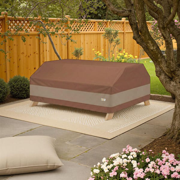 Duck Covers Ultimate 72 in. L x 57 in. W x 30 in. H Picnic Table Cover