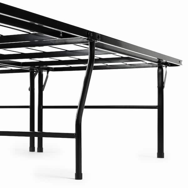 Queen Metal Smartbase Bed Frame, Zinus High Profile Smartbase Queen Metal Bed Frame