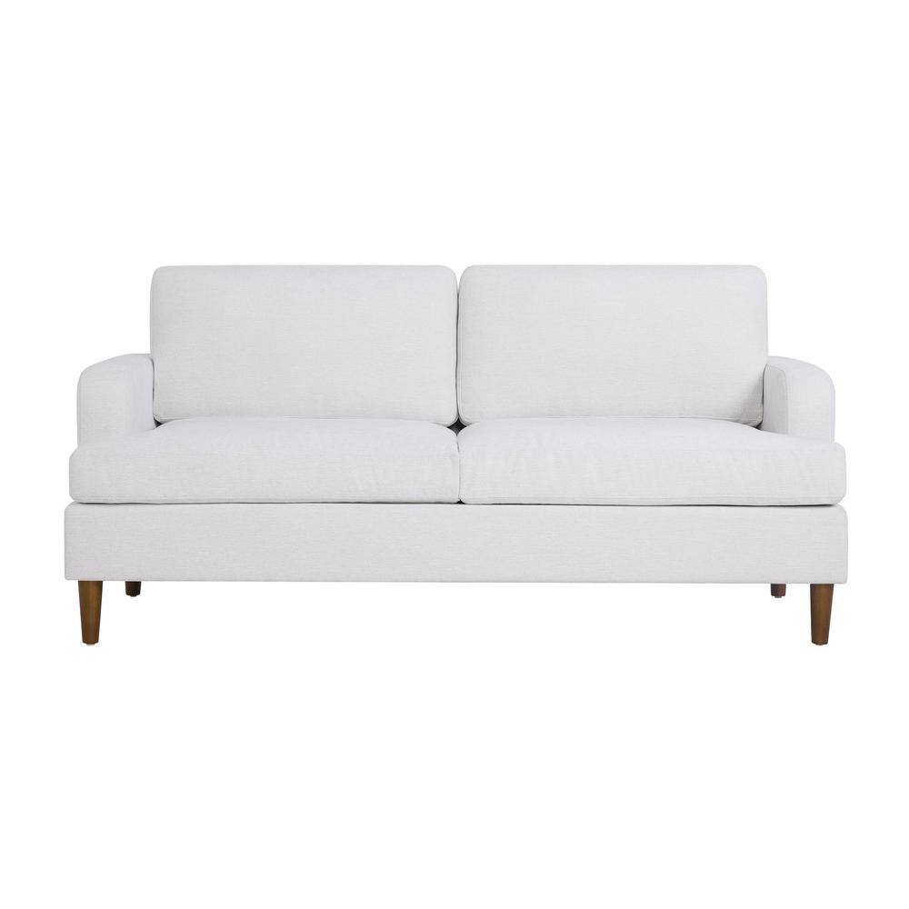 Serta Fayetteville 73.6 in. Square Arm Polyester Rectangle Sofa in
