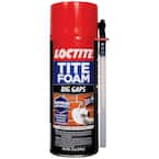 Loctite TITE FOAM Big Gaps Spray Foam, Bright White, 12 fl oz Can, Insulating Spray Foam Sealant