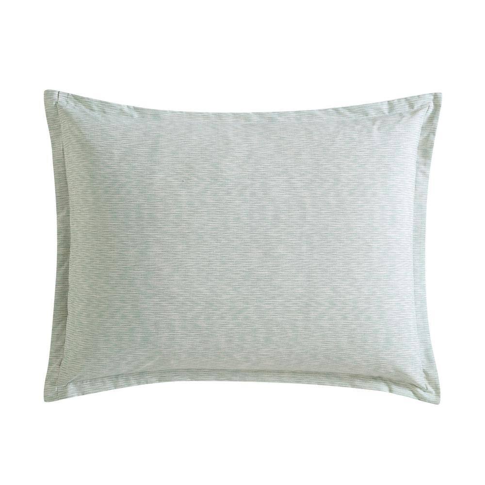 Full White Cotton Reversible Comforter Set with Pillow Covers