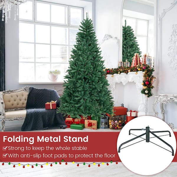 Elf Stor Deluxe Heavy-Duty Christmas Tree Canvas Storage Bag for Trees Up  to 9 ft. Tall HWD630068 - The Home Depot
