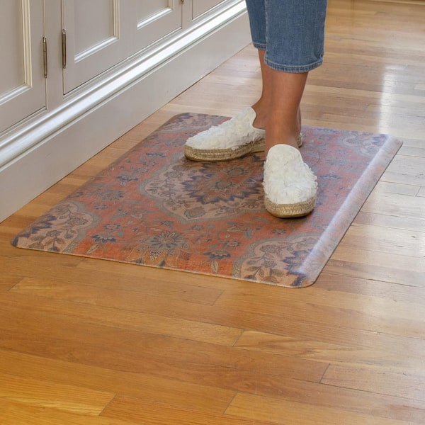 J&v Textiles 2-piece Non Slip Kitchen Mat Rugs Comfort Standing Mats For  Home Kitchen Entrance Door Mat (coffee Kitchen) : Target