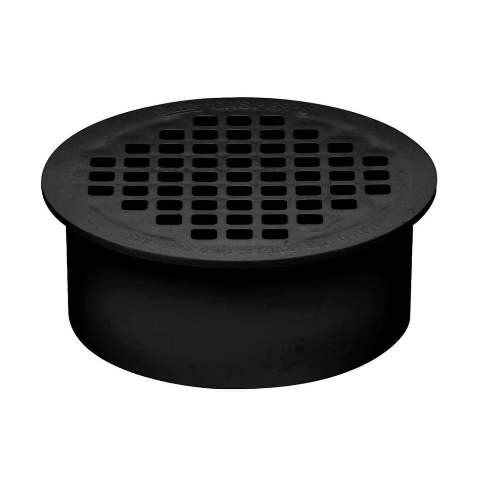 Oatey 2-in or 3-in PVC General-purpose Drain with Round Stainless Steel  Strainer in the Shower Drains department at