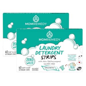 Laundry Detergent Strips (unscented) - 60 CT2 Pack