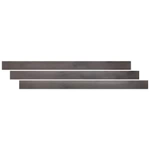 Tulane 0.37 in. Thick x 1.24 in. Wide x 78 in. Length Luxury T-Molding  Trim