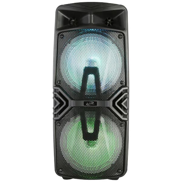 2 8-inch Driver Portable Tailgate Party Speaker