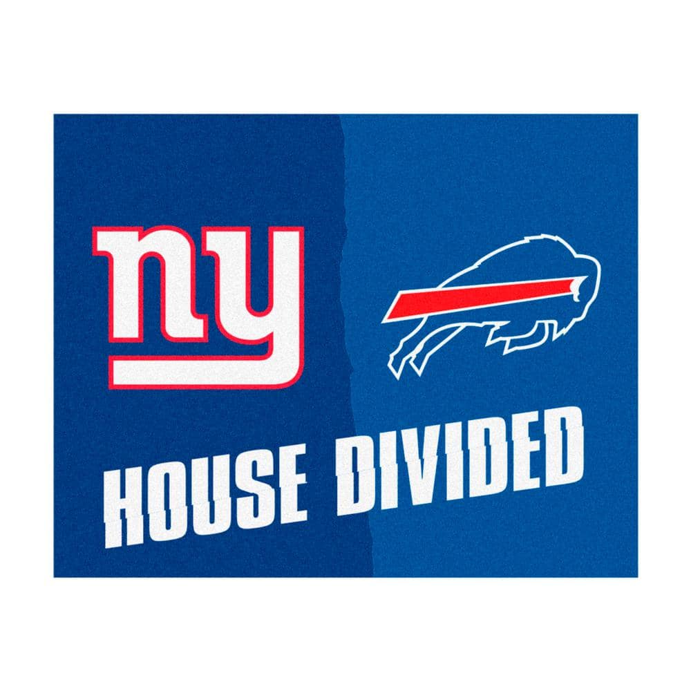 FANMATS NFL - New York Giants Helmet Rug - 5ft. x 8ft. 5809 - The Home Depot