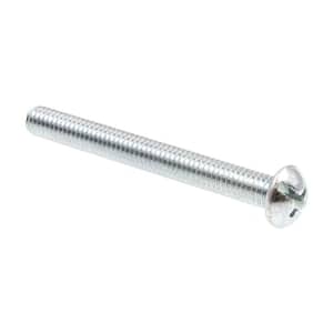 5/16 in.-18 x 3 in. Zinc Plated Steel Phillips/Slotted Combination Drive Round Head Machine Screws (10-Pack)