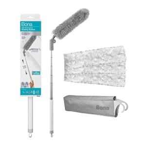 High-Performance Extendable Dusting Kit with 6 ft. Handle, Reusable and Disposable Dusters