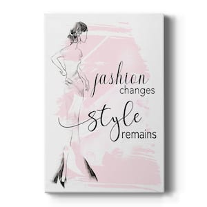 Fashion Changes Style Remains By Wexford Homes Unframed Giclee Home Art Print 36 in. x 24 in. .