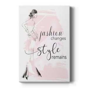 Fashion Changes Style Remains By Wexford Homes Unframed Giclee Home Art Print 12 in. x 8 in. .