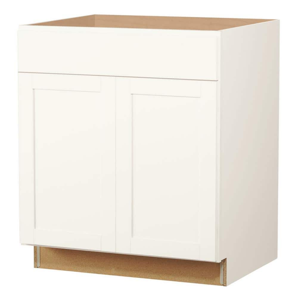 Mccoy Home Revival White Shaker Sink Base Cabinet-60 Sink Base