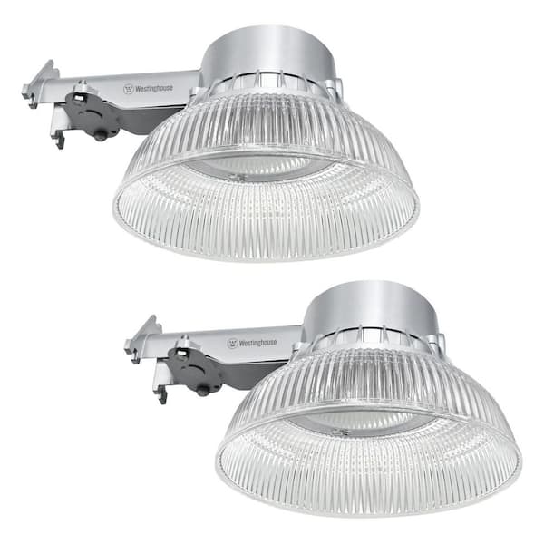 5000 Lumen Integrated LED Barn Light Dusk to Dawn 2-Pack