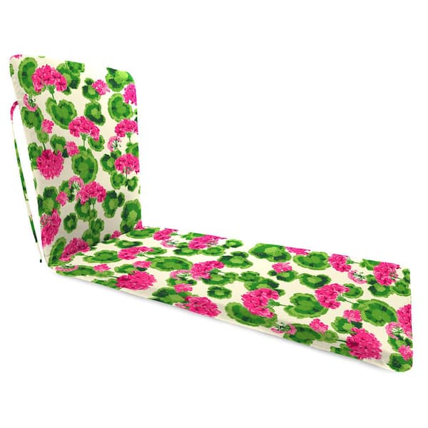 Jordan Manufacturing 76 in. L x 23 in. W x 3 in. T Rectangular Outdoor Chaise Lounge Cushion