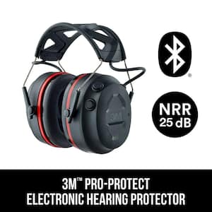 Pro-Protect Wireless Electronic Hearing Protector with Bluetooth Technology, NRR 25 db