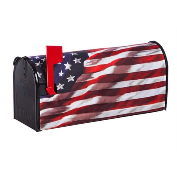 18 in. x 21 in. Nylon America in Motion Magnetic Mailbox Cover