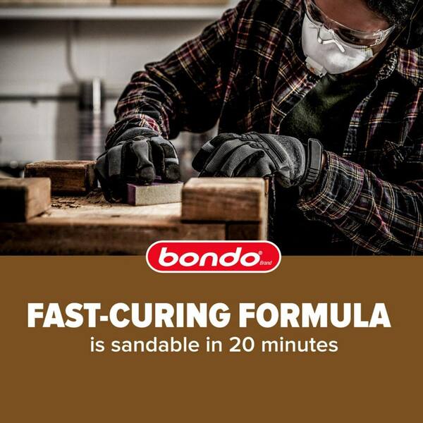 Bondo 12 oz. Wood Filler 30081 The Home Depot