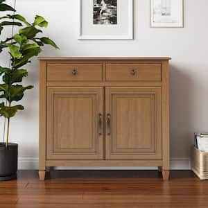 Connaught Light Golden Brown Entryway Storage Accent Cabinet