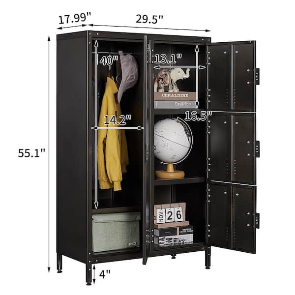Dropship 71-inch High Wardrobe And Cabinet, Clothes Locker