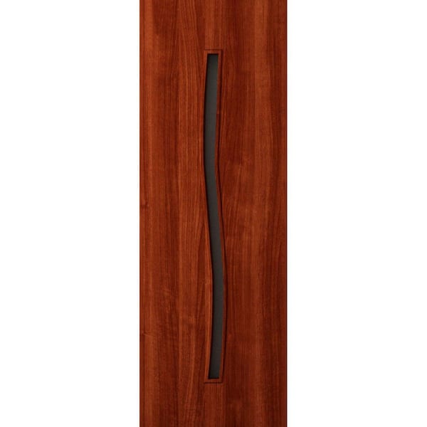 3012 18 in. x 96 in. Sold Core Walnut Franko Color Wood Interior Door Slab
