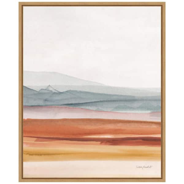 Amanti Art "Sierra Hills 03" by Lisa Audit 1-Piece Floater Frame Canvas Transfer Nature Art Print 20 in. x 16 in.