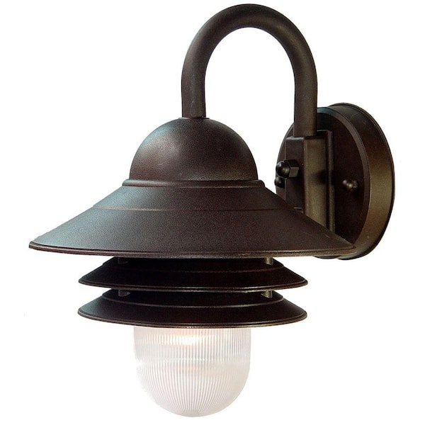Acclaim Lighting Mariner Collection 1-Light Architectural Bronze Outdoor Wall Lantern Sconce