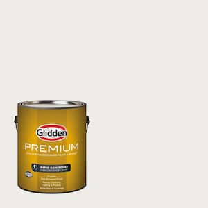 1 gal. PPG1025-1 Commercial White Semi-Gloss Exterior Latex Paint