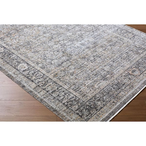 Galey Alix Neiland 9 ft. W x 13 ft. L Indoor/Outdoor Machine Woven Rug, Ink Blue