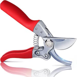 8.6 in. Lopper Garden Professional Bypass Pruners (Red)