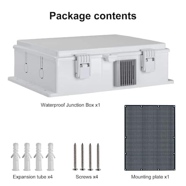 Yichuhaoxi Outdoor Electrical Junction Box, ABS Water