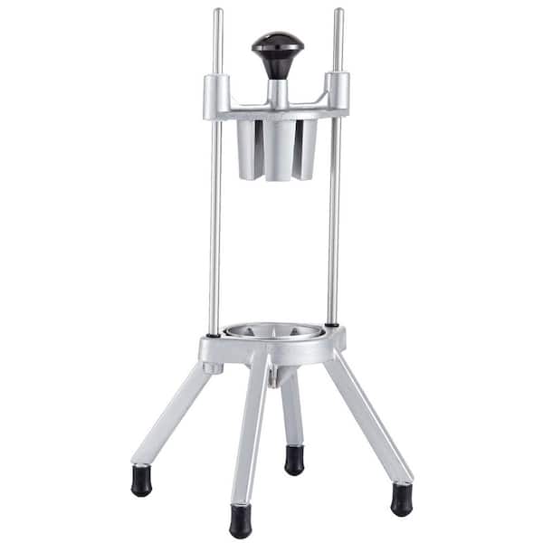 SVOPES 4-Section Stainless Steel Fruit Wedger Cutter, Lemon and Lime Slicer for Bars and Restaurants, Easy-to-Use, Silver