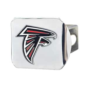 NFL - Atlanta Falcons 3D Color Emblem on Type III Chromed Metal Hitch Cover