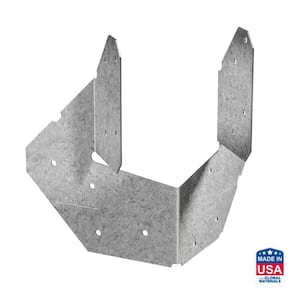 HCP 18-Gauge ZMAX Galvanized Hip Corner Plate for 4x Lumber