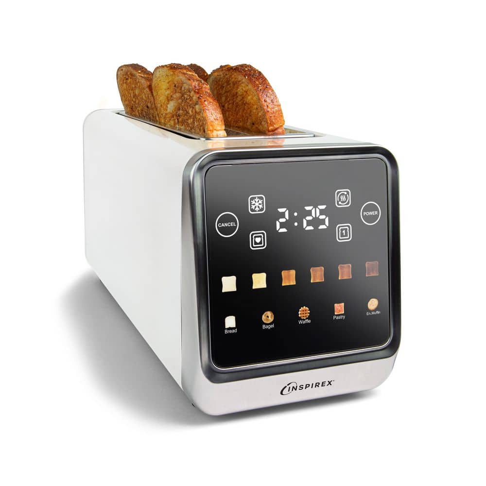 4-Slice Touchscreen Toaster, White price history on PriceWatchPro