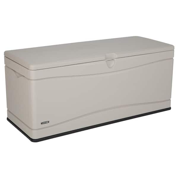 Lifetime 130 Gal. Heavy-Duty Outdoor Resin Storage Deck Box 60040