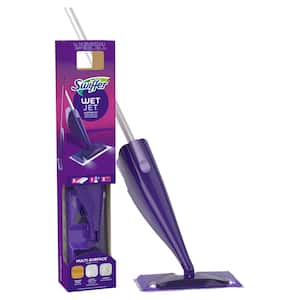 WetJet Spray Mop Starter Kit (1-WetJet, 5-Pads, Cleaning Solution and Batteries)