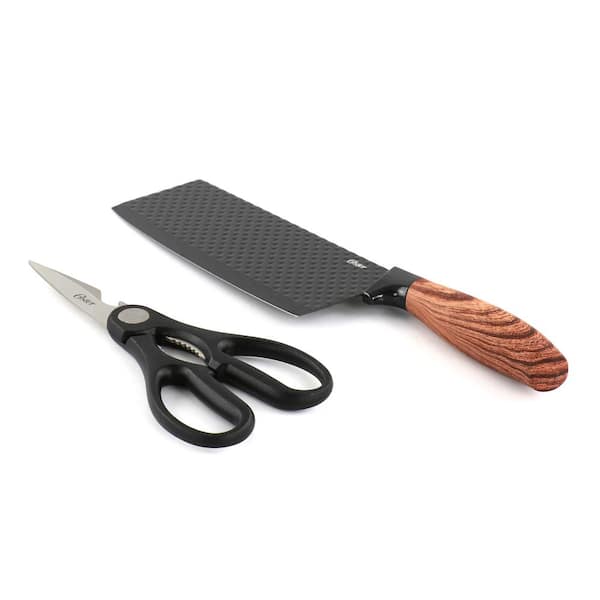 Stainless & Carbon Steel Garden Knife Trio - 3 Colors