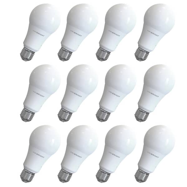 Viribright 60-Watt EQ A19 E26 General Purpose LED ENERGY STAR Light Bulb (24-Pack)